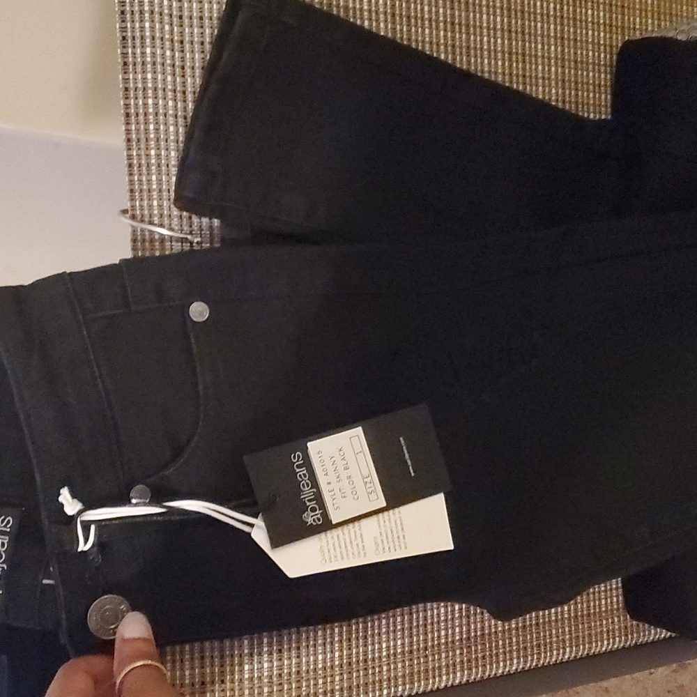 April Jeans Size 1. Brand New